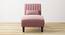 Fiest Velvet Chaise Launger in T Blue  Colour (Pink, Matte Finish) by Urban Ladder - Rear View Design 1 - 852388