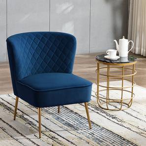 home lifestylez Ruba Accent Chair in Navy Blue Colour-picture-19