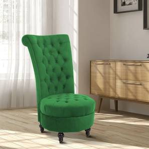 Piece Accent Chair in Green Colour-image-10
