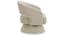 Aracell Swivel Solid Wood Round Chair in Yellow Colour (Cream) by Urban Ladder - Rear View Design 1 - 852753