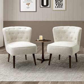 home lifestylez Azal Accent Chair in Cream Colour-picture-14