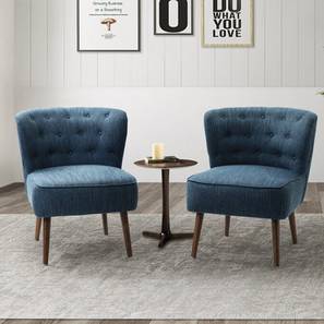 Azal Accent Chair in Navy Blue Colour-image-30