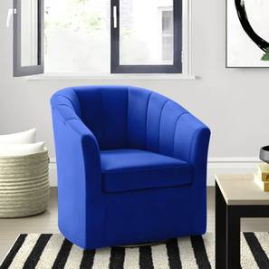Barrin Accent Chair in Navy Blue Colour-image-16