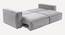 Skult 3 Seater Pull Out Sofa Cum Bed In Pink Colour (Grey) by Urban Ladder - Ground View Design 1 - 853005