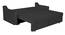 Step 3 Seater Pull Out Sofa Cum Bed In T Blue  Colour (Black) by Urban Ladder - Rear View Design 1 - 853061