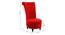 Piece High Back Accent Chair in Black Colour (Red) by Urban Ladder - Rear View Design 1 - 853064