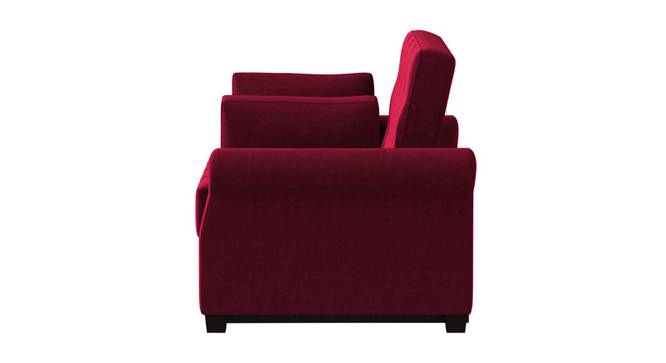 Serta 3 Seater Pull Out Sofa Cum Bed In Grey Colour (Maroon) by Urban Ladder - Design 1 Side View - 853104