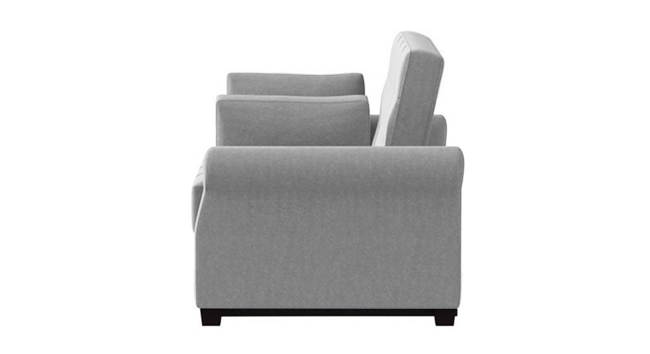 Serta 3 Seater Fold Out Sofa cum Bed In Grey Colour Urban Ladder