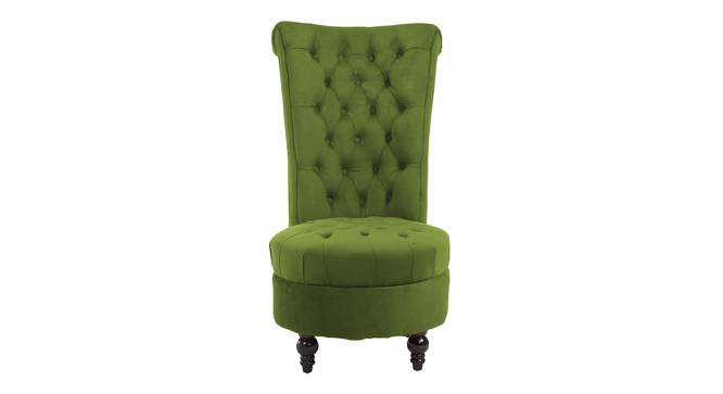 Piece High Back Accent Chair in Black Colour (Mint Green) by Urban Ladder - Design 1 Side View - 853125