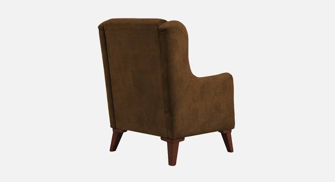 Ruby Accent Chair in Black Colour (Brown) by Urban Ladder - Design 1 Side View - 853130