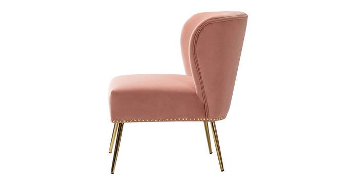Rabel  Accent Chair in Green Colour (Pink) by Urban Ladder - Design 1 Side View - 853145