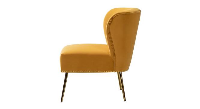 Rabel  Accent Chair in Green Colour (Yellow) by Urban Ladder - Design 1 Side View - 853146