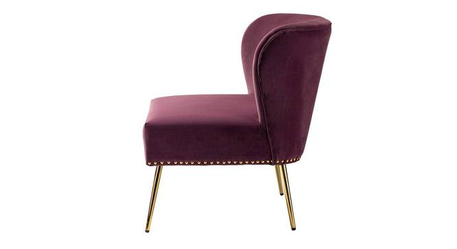 Rabel  Accent Chair in Green Colour (Purple) by Urban Ladder - Design 1 Side View - 853147