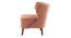 Torren Accent Chair in Yellow Colour (Peach) by Urban Ladder - Design 1 Side View - 853158