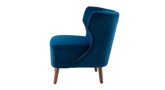 Torren Accent Chair in Yellow Colour (Navy Blue) by Urban Ladder - Design 1 Side View - 853159