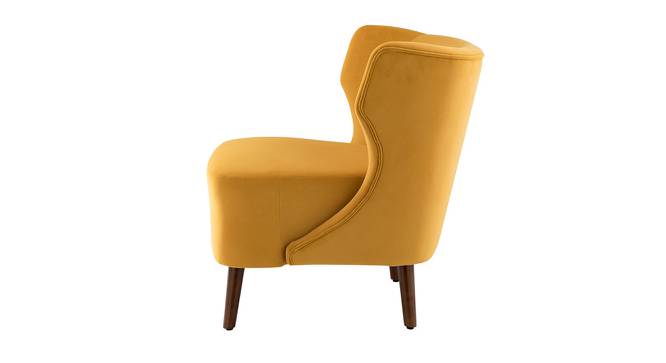 Torren Accent Chair in Yellow Colour (Yellow) by Urban Ladder - Design 1 Side View - 853160