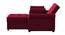 Serta 3 Seater Pull Out Sofa Cum Bed In Grey Colour (Maroon) by Urban Ladder - Ground View Design 1 - 853167