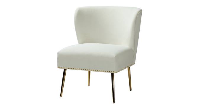 Rabel  Accent Chair in Green Colour (White) by Urban Ladder - Front View Design 1 - 853205