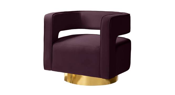 Alson Accent Chair in T Blue Colour (Purple) by Urban Ladder - Front View Design 1 - 853228