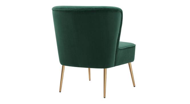 Ruba Accent Chair in Pink Colour (Green) by Urban Ladder - Design 1 Side View - 853233