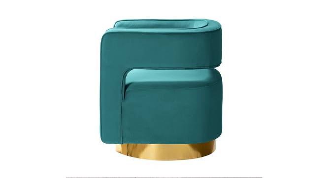 Alson Accent Chair in T Blue Colour (Teal Blue) by Urban Ladder - Design 1 Side View - 853238