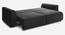 Leon 3 Seater Pull Out Sofa Cum Bed In Dusty Rose Colour (Dark Grey) by Urban Ladder - Rear View Design 1 - 853348
