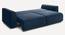 Flycon 3 Seater Pull Out Sofa Cum Bed In Blue Colour (Blue) by Urban Ladder - Rear View Design 1 - 853350