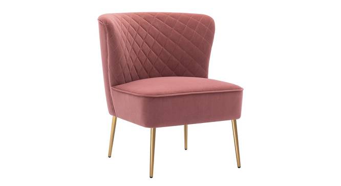 Ruba Accent Chair in Pink Colour (Pink) by Urban Ladder - Front View Design 1 - 853358