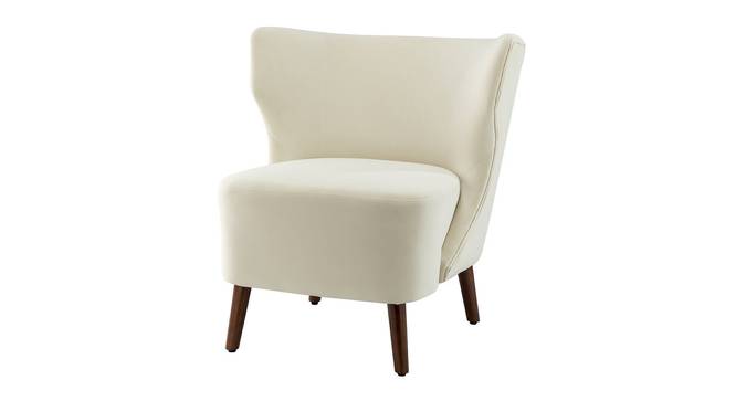 Torren Accent Chair in Yellow Colour (Cream) by Urban Ladder - Front View Design 1 - 853362