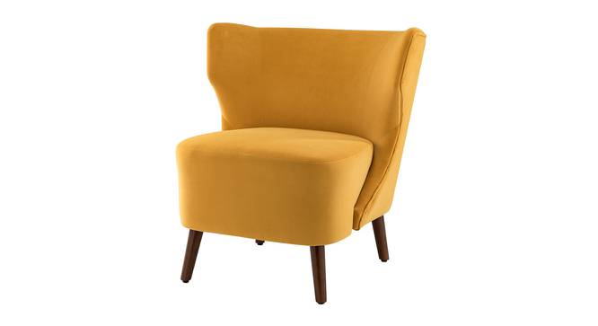 Torren Accent Chair in Yellow Colour (Yellow) by Urban Ladder - Front View Design 1 - 853365