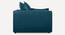 Leon 3 Seater Pull Out Sofa Cum Bed In Dusty Rose Colour (Teal Blue) by Urban Ladder - Ground View Design 1 - 853497