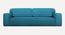 Parega 3 Seater Pull Out Sofa Cum Bed In Blue Colour (Blue) by Urban Ladder - Front View Design 1 - 853558