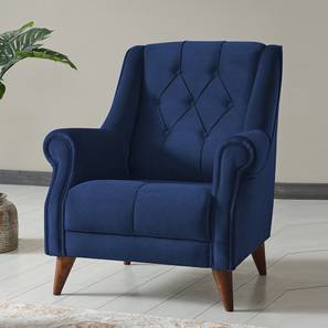 Joplin Accent Chair in Navy Blue Colour-image-8