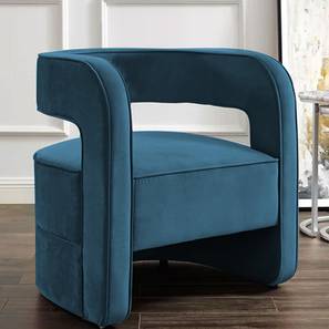 home lifestylez Jordy Accent Chair in Teal Blue Colour-picture-38