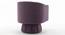 Morrow Swivel Solid Wood Round Chair in Dusty Rose Colour (Purple) by Urban Ladder - Ground View Design 1 - 853652