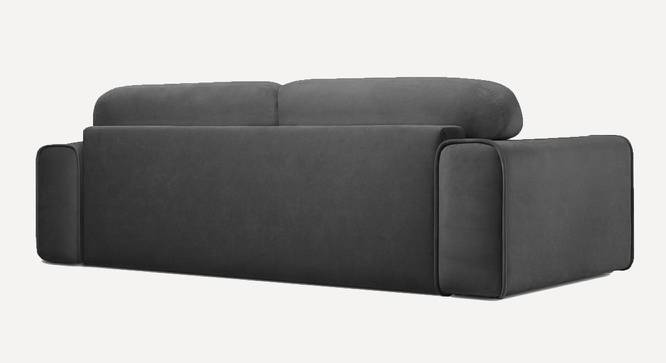 Parega 3 Seater Pull Out Sofa Cum Bed In Blue Colour (Grey) by Urban Ladder - Rear View Design 1 - 853682