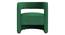 Jordy Accent Chair in Maroon Colour (Green) by Urban Ladder - Design 1 Side View - 853689