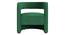 Jordy Accent Chair in Maroon Colour (Green) by Urban Ladder - Design 1 Side View - 853689