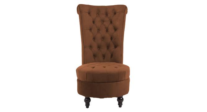 Piece High Back Accent Chair in Black Colour (Brown) by Urban Ladder - Design 1 Side View - 853703