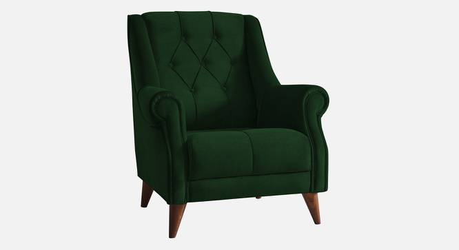 Joplin Accent Chair in Yellow Colour (Green) by Urban Ladder - Front View Design 1 - 853704