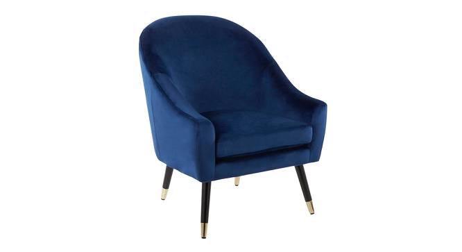 Matisse Accent Chair in Grey Colour (Navy Blue) by Urban Ladder - Front View Design 1 - 853733