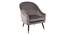 Matisse Accent Chair in Grey Colour (Grey) by Urban Ladder - Front View Design 1 - 853735