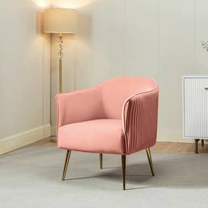Celeo Accent Chair in Dusty Rose Colour-image-10