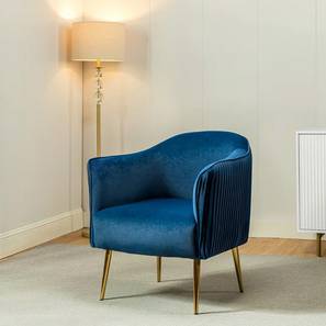 Celeo Accent Chair in Navy Blue Colour-image-22