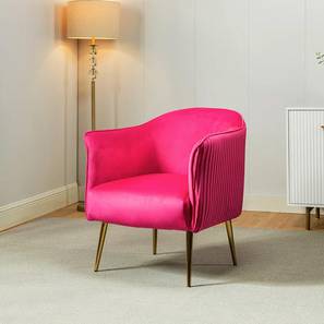 Celeo Accent Chair in Pink Colour-image-8