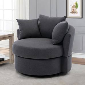 home lifestylez Cloro Accent Chair in Dark Grey Colour-picture-13