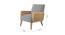 Evant Ratan Accent Chair in Green Colour (Grey) by Urban Ladder - Ground View Design 1 - 853938