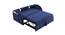 Jayen 3 Seater Pull Out Sofa Cum Bed In Grey Colour (Navy Blue) by Urban Ladder - Ground View Design 1 - 853946