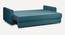 Flycon 3 Seater Pull Out Sofa Cum Bed In Blue Colour (Teal Blue) by Urban Ladder - Rear View Design 1 - 853987