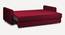 Flycon 3 Seater Pull Out Sofa Cum Bed In Blue Colour (Maroon) by Urban Ladder - Rear View Design 1 - 853992